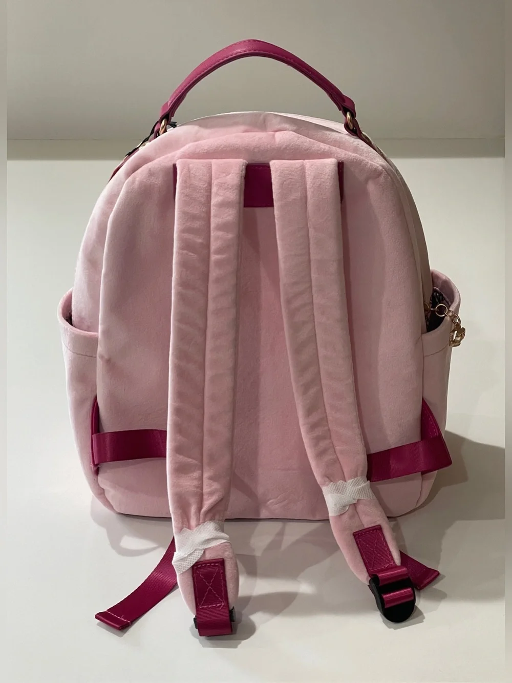 Juicy Couture New Love Chapter Scottie-Themed Flamingo Pink NWT Backpack